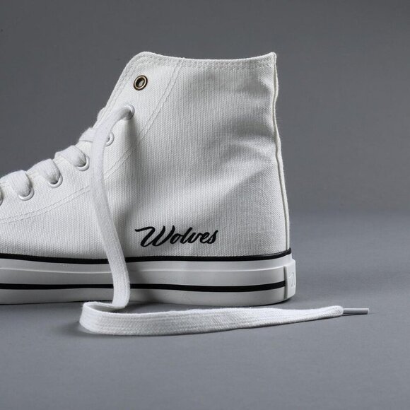 DarcSport Sneakers High Cut Shoes W1-DIOS Off White/ Black Size 12.5 main image 4
